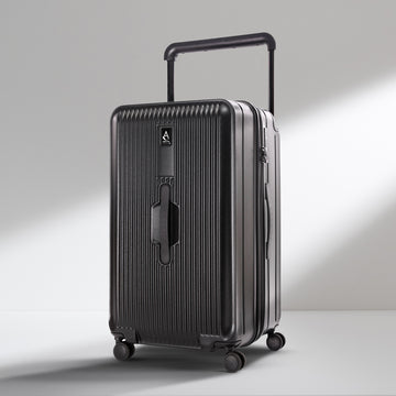 Aerolite M-Lite Trunk – Premium 77cm 100.4L Capacity Check-In Suitcase, Durable PP Polypropylene, TSA Lock, 8+1 Silent Hinomoto Wheels, Luxury Eco Interior, 15-Year Guarantee, Pack Up To 32Kg